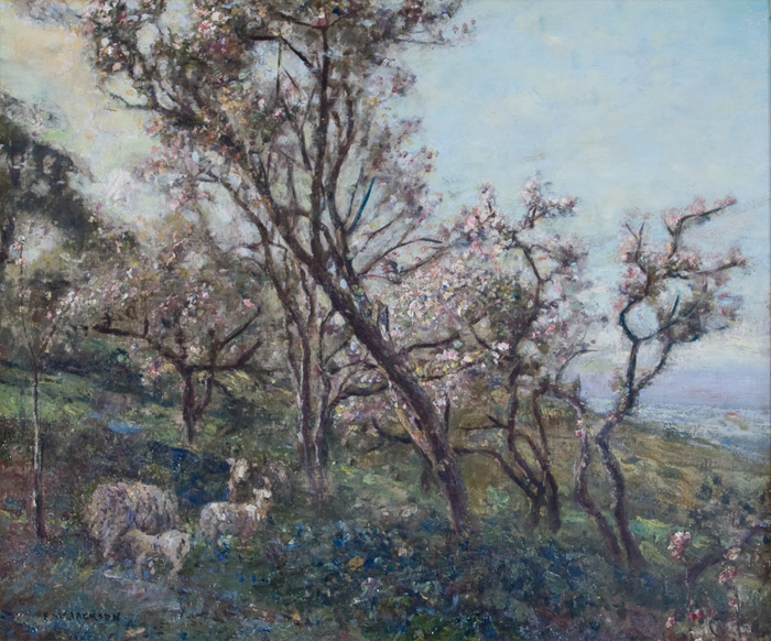 Sheep_in_an_Orchard